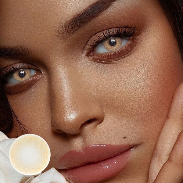 Gimlet Brown Colored Contact Lenses