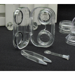 Transparent Multicolor Colored Contact Lens Case