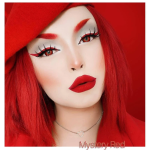 Vega Red Prescription Colored Contact Lenses