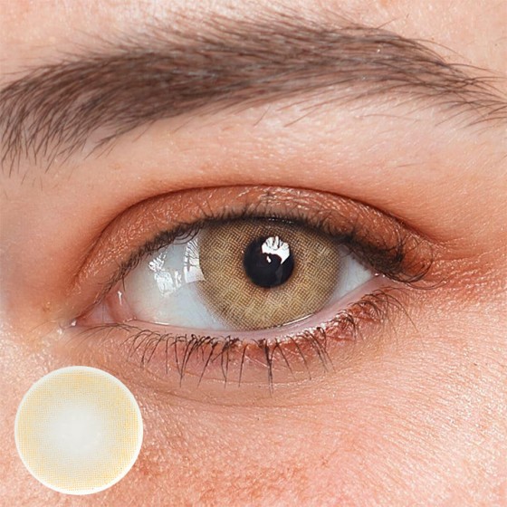 Gimlet Brown Colored Contact Lenses