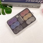 6 Pairs Colored Contact Lens Case