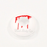 Halloween Trauma White slit Colored Contact Lenses