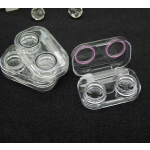 Transparent Multicolor Colored Contact Lens Case