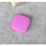 Lovely square portable Multicolor Colored Contact Lens Case