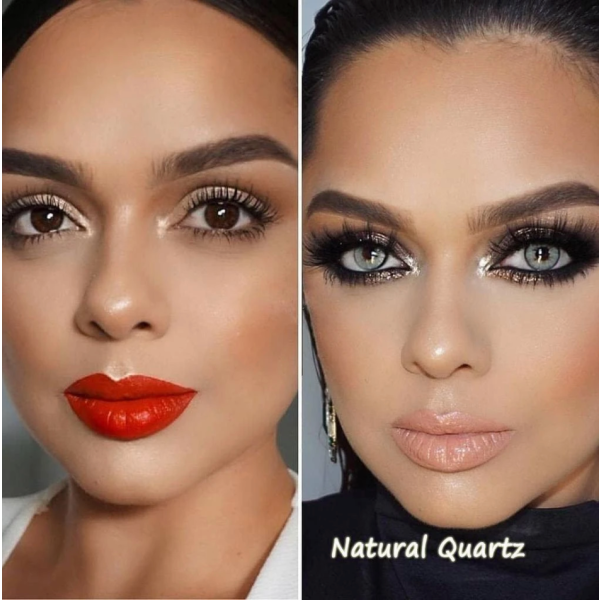 Natural Colors QUARTZO Gray Colored Contact Lenses