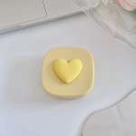 Sweetheart Macaron Colored Contact Lens Case