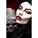 Halloween 22mm Red Sclera Colored Contact Lenses