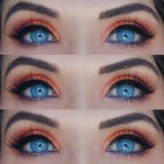 New York Blue Prescription Colored Contact Lenses