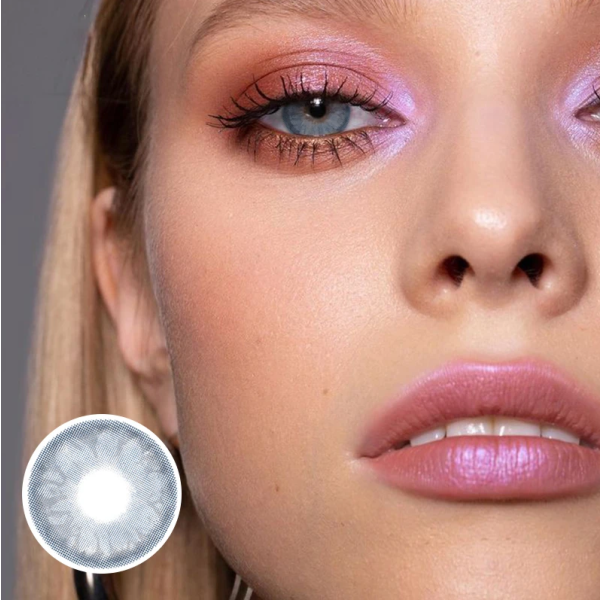 Gem Blue Prescription Colored Contact Lenses