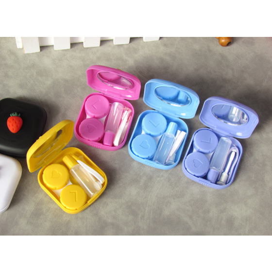 Fruit Box Multicolor Colored Contact Lens Case