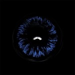 Cosplay Big Eye Girl Blue Prescription Colored Contact Lenses