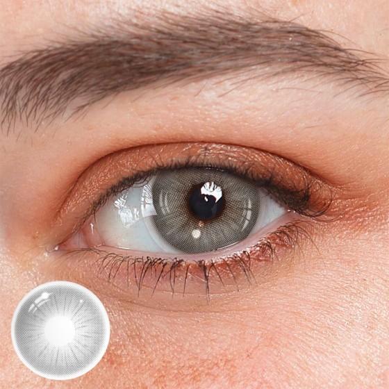 Claudina Gray Colored Contact Lenses