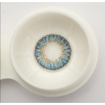 Three Tone Blue Colored Contact Lenses