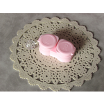 Macaroon flip cover Colored Contact Lens Case