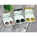 Electroplated Square Multicolor Colored Contact Lens Case