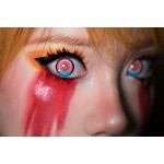 Cosplay Titan Pink Colored Contact Lenses
