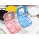 Square Frosting Multicolor Colored Contact Lens Case
