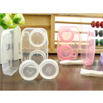 Transparent Multicolor Colored Lens Case