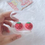 Cute Fruit Colored Contact Lens Case