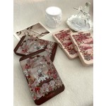 Rose Rabbit Garden Colored Contact Lens Case