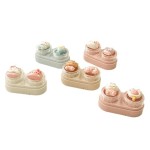 Cute Cartoon Colored Contact Lens Case