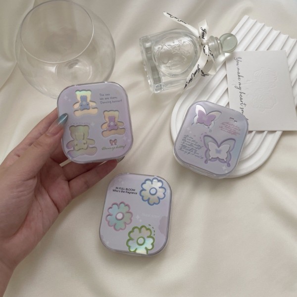Like Fish Laser Colored Contact Lens Case