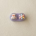 Cute Cartoon Colored Contact Lens Case