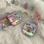 Ins Cute Laser Colored Contact Lens Case