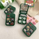 Korean Version Cute Colored Contact Lens Case
