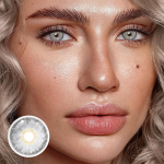 Cyrene Gray Prescription Colored Contact Lenses