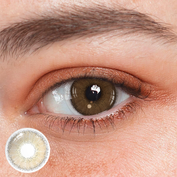 Marcela Dark Brown Colored Contact Lenses