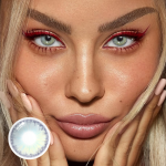 Helmi Ash Blue Colored Contact Lenses
