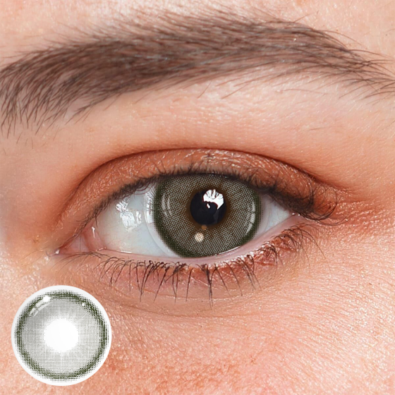 Rainbow Bassia Gray Colored Contact Lenses