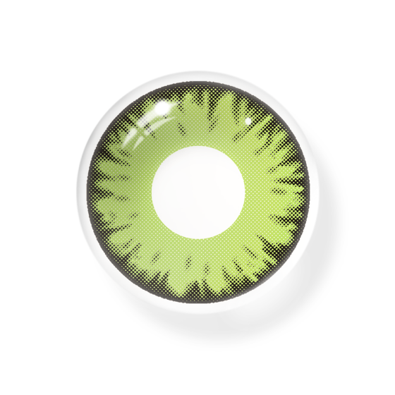 Cosplay Lucifer's Eye Light Green Colored Contact Lenses