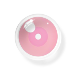 Cosplay Demon Slayer Nezuko Light Pink Colored Contact Lenses