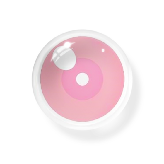 Cosplay Demon Slayer Nezuko Light Pink Colored Contact Lenses