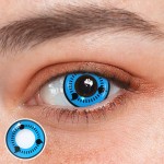 Cosplay NARUTO Sharingan Blue Colored Contact Lenses