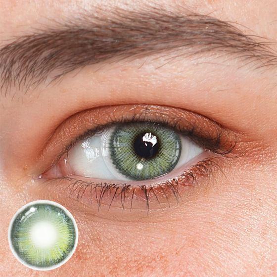 Melania Green Colored Contact Lenses