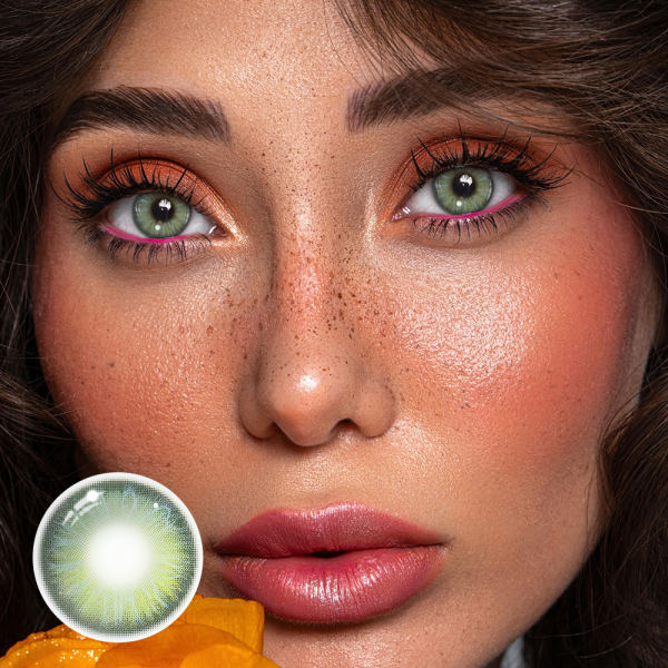 Melania Green Colored Contact Lenses
